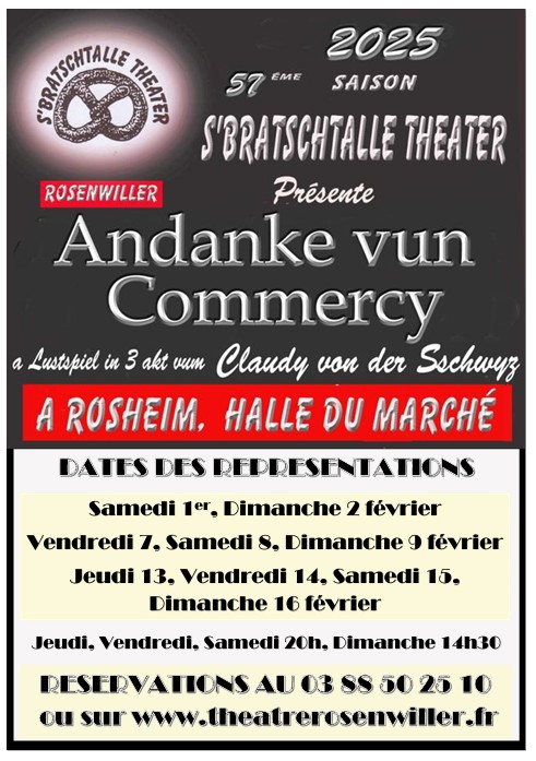 Andanke vun Commercy - S'Bratschstalle Theatre